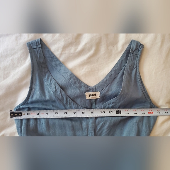 Pact Women's Sleeveless Hemp Dress Size Small - Picture 5 of 5